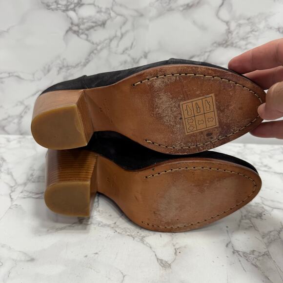 Rag & Bone Women’s Boots sz 8 (Euro 41) Suede Block Heel # Box M598 - Picture 8 of 8